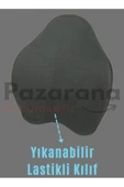 Visko Yeni Nesil Bel Minderi Sırt Yastığı Minderi Sandalye Yastığı Koltuk Minderi Ortopedik Minder - 5