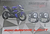 Sym Jet x 125 Motosiklet Sis Farı - Mercekli 2 Renkli Beyaz ve Sarı Led Far - 8
