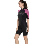 Cressi Altum Lady Shorty Yüzme Elbisesi  3MM - M BLACK - PINK thumbnail 9