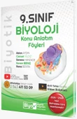 Biyotik 9. Sınıf Biyoloji Konu Anlatım Föyleri Biyotik Yayınları - 1