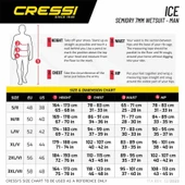 Cressi Ice Man Semi-Dry Dalış Elbisesi  Standart 7MM - NO:5 / XL thumbnail 10