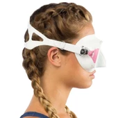 Cressi Calibro Dalış Maskesi  WHITE-PINK - 3