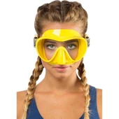 Cressi F1 Frameless Dalış Maskesi YETİŞKİN BLUE-BLUE - 6