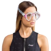 Cressi Nano Dalış Maskesi  CLEAR-PINK - 3
