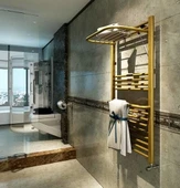 Duffmart Practical 5/11 Gold Havlupan Havlu Radyatör thumbnail 1