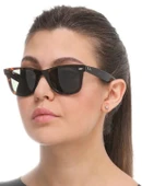 Ray-Ban Wayfarer 2140 902 Dark Tortoise-Green Güneş Gözlüğü - 3