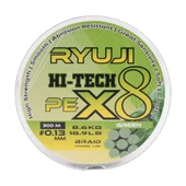 Ryuji Hi-Tech X8 300m Green İp Misina  Standart 0.15mm - 1