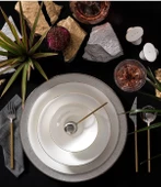 Jumbo Golda 61 Parça 12 Kişilik Yemek Takımı - 1