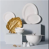 Jumbo Golda 61 Parça 12 Kişilik Yemek Takımı - 4