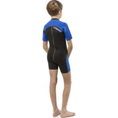 Cressi Lido Junior Shorty Dalış Elbisesi  BLACK / BLUE 2MM - S (8/9 YAŞ) thumbnail 9