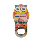 Çek Cumhuriyeti Temalı Baykuş Magnet Kapak Açacak thumbnail 1