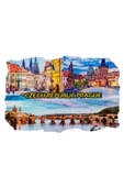 Çek Cumhuriyeti Temalı Fresco Magnet thumbnail 3