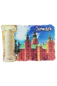 Danimarka Temalı Sütun Magnet - 3