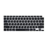 Arapça Klavye Koruyucu Macbook Air M1 13 inç (TouchID'li Air) A2337 A2179 US Enter ile Uyumlu - 3