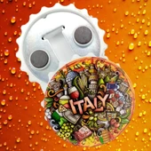 İtalya Temalı Magnet Kapak Açacak - 2