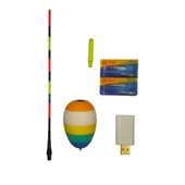 Işıklı Pilli Şarjlı Şamandıra Set - 1