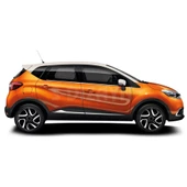 S-Dizayn Renault Captur Krom Cam Çıtası 4 Prç. 2013-2020 - 1