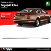 S-Dizayn VW Jetta Krom Bagaj Alt Çıta 2011-2014 - 1
