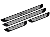 S-Dizayn Seat Leon Mk3 Krom Kapı Eşik Koruması Sport Line 2013-2017 4 Parça - 3