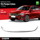 S-Dizayn Fiat Egea HB Krom Ön Panjur Çıtası 2015-2020 thumbnail 1
