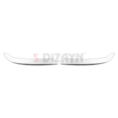 S-Dizayn VW Transporter T6.1 Krom Far Alt Çıtası 2 Prç. 2020-2025 - 2