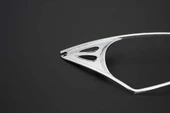 OMSA Ford Focus 1 HB/SW  Krom Far Çerçevesi 2 Parça ABS 1998-2005 Arası - 2