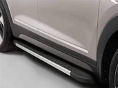 Omsa Line Toyota Yaris Cross 2020 Sonrası Nevada Mat Alüminyum Alınlı Yan Basamak - 4