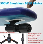 Geneinno 30m Su Geçirmez, Çantalı Su Altı Scooter, 500W RC Sup Motor - 2