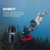 Geneinno 30m Su Geçirmez, Çantalı Su Altı Scooter, 500W RC Sup Motor - 3