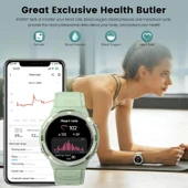 AMAZTIM Akıllı Saat, En Hafif Fitness Takip Cihazı, Kadınlar İçin - Yeşil - 3