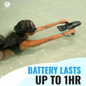 Crew & Axel Sualtı Scooter, Kürek Tahtaları ve Tüplü Dalış Şnorkelli Yüzme - 4