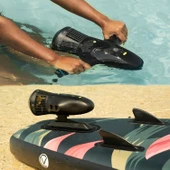 Crew & Axel Sualtı Scooter, Kürek Tahtaları ve Tüplü Dalış Şnorkelli Yüzme - 1