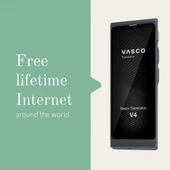 Vasco V4 Dil Tercüman Cihazı - 108 Dil - WiFi Olmadan Ücretsiz - Yakut Kırmızı - 3