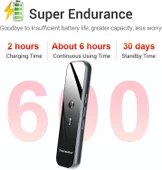 Chunmu Gerçek Zamanlı İki Yönlü - 137 Dil Tercüman Cihazı - Gri - 3