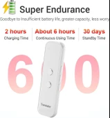 Chunmu Gerçek Zamanlı İki Yönlü - 137 Dil Tercüman Cihazı - Beyaz - 4