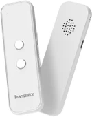 Chunmu Gerçek Zamanlı İki Yönlü - 137 Dil Tercüman Cihazı - Beyaz - 1