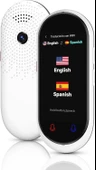 HASLED 5 Yönlü Taşınabilir Tercüman WiFi Gerektirmez 138 Dil - Beyaz - 1