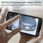 Arlo Ultra 2 Spotlight Kablosuz Ev Güvenlik Kamerası, Eklenti - Siyah - 4