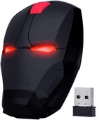 ECOiNVA Kablosuz Iron Man Mouse 2.4G Optik - Silver - 1