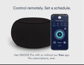 Snooz Pro - Akıllı Beyaz Gürültü Makinesi ve Seyahat Çantası - Siyah - 3