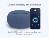 Snooz Pro - Akıllı Beyaz Gürültü Makinesi ve Seyahat Çantası - Mor - 3