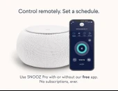 Snooz Pro - Akıllı Beyaz Gürültü Makinesi ve Seyahat Çantası - Beyaz - 4