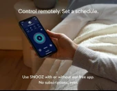 Snooz Akıllı Beyaz Gürültü Makinesi - Uygulamalı, Uzaktan Kumanda - Siyah - 2