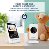 Babysense V24R-2 Video Bebek Monitörü Kamera ve Ses, Uzun Menzil - 2