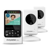 Babysense V24R-2 Video Bebek Monitörü Kamera ve Ses, Uzun Menzil - 1
