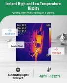 HSFTOOLS HF96 Termal Görüntüleme Kamerası, Süper Çözünürlük 240 x 240 - 3