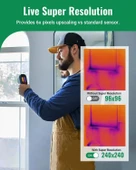 HSFTOOLS HF96 Termal Görüntüleme Kamerası, Süper Çözünürlük 240 x 240 - 2