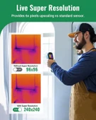 HSFTOOLS HF96V Görsel Kameralı Termal Kamera, Süper Çözünürlük 240 x 240 - 3