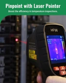 HSFTOOLS HF96 Termal Görüntüleme Kamerası, Süper Çözünürlük 240 x 240 - 4