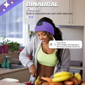 LC-dolida Uyku Maskesi - Kablosuz Kulaklıklar - Bluetooth 5.2 - Havai Mor - 4